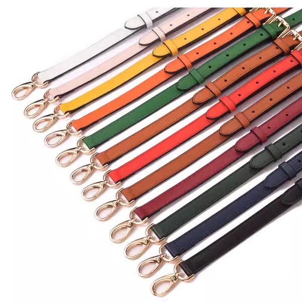 High Quality Leather replacement strap Leather Bag Strap Smooth Leather purse strap Handbag strap