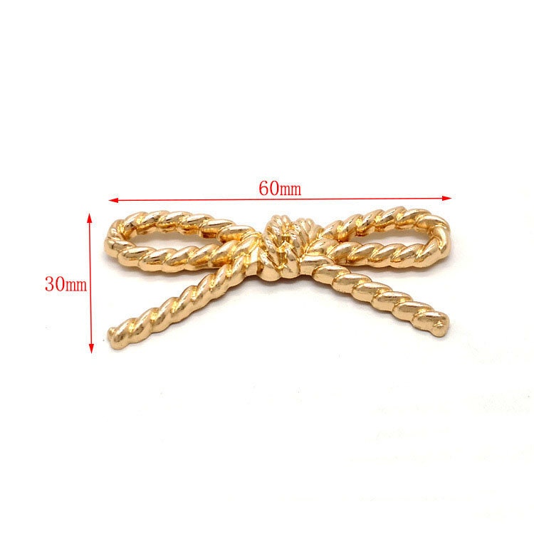 4pcs Gold purse feet bowknot shape bag feet handbag feet purse Etsy