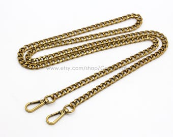 Antike gold Geldbörse Kette Frauen Tasche Kette Bügel tasche griff