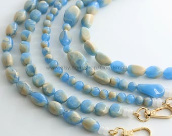 Women Bag chain strap Acrylic Purse chain Beautiful mobile phone charm chain