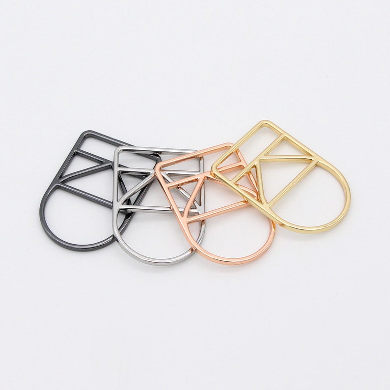 6pcs 11/432mm Alloy Strap Connector Rings Purse - Etsy