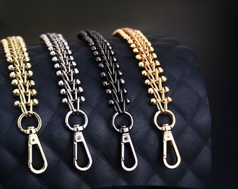 Metal bag chain purse chain 17mm wide replacement chain Handbag chain bag handle replacement strap