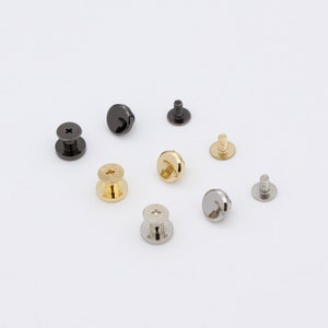 20set 10mm Schraube Nieten Schraube Nieten Chicago Schraube Geldbörse Füße Schraube Ohrstecker schnelle Niete für DIY Handtasche Tasche Lieferung