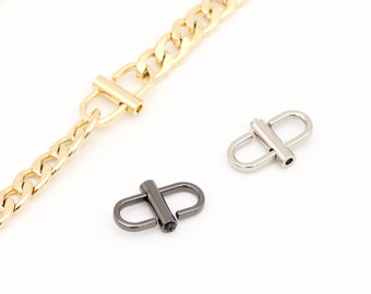 4-10pcs Bag chain connector screw d ring screw connector bag strap hardware