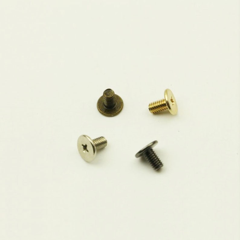 10set Screw Rivets Chicago Screw 4mm 5mm 6mm 7mm 8mm 9mm 10mm Etsy