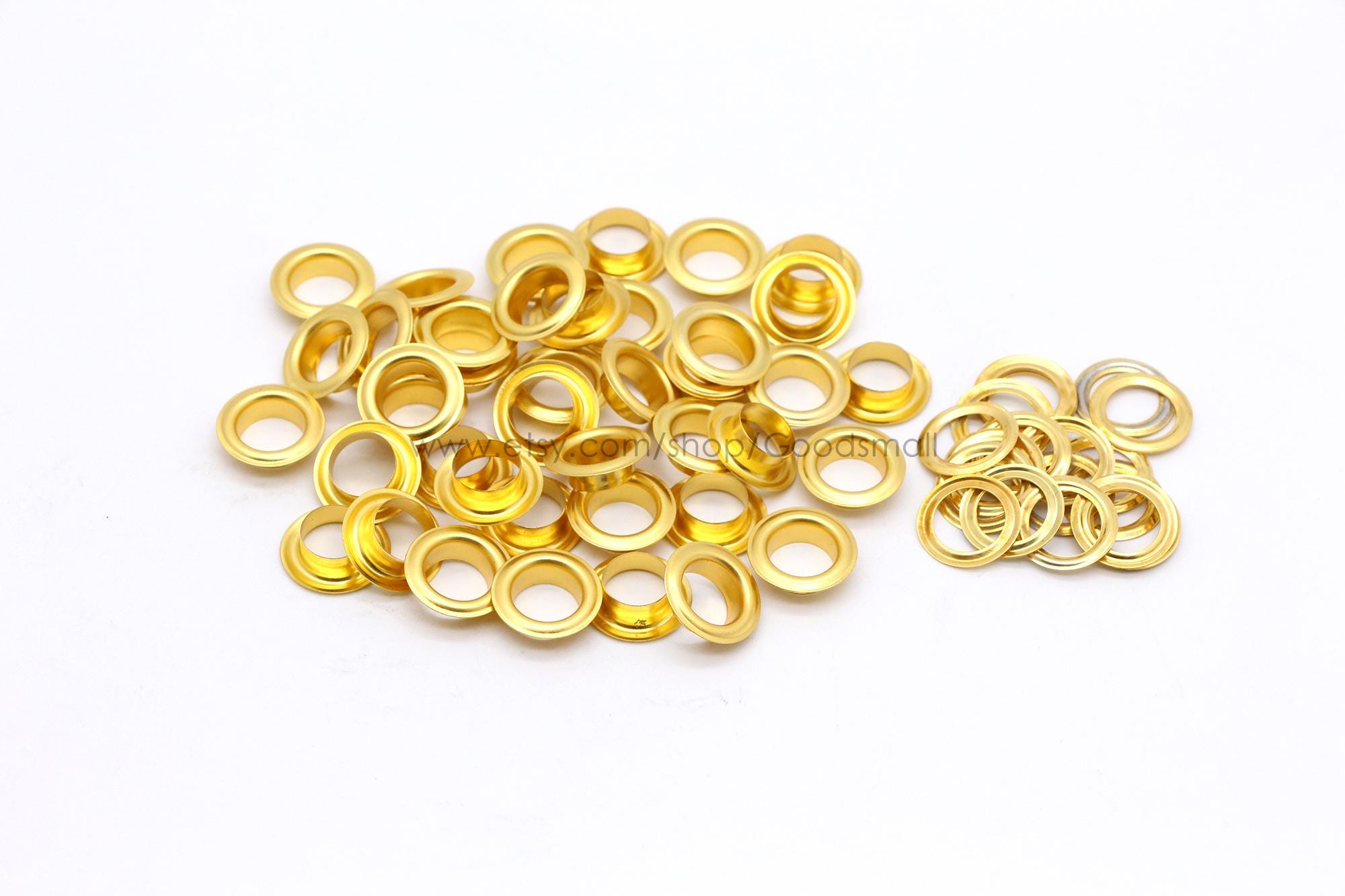 Craft Rivets Eyelets 50set Eyelets Grommets With Washers Metal Grommets Rivets Metal Eyelets ...
