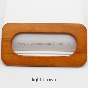 Wooden bag handle 20*10cm Tote bag handle
