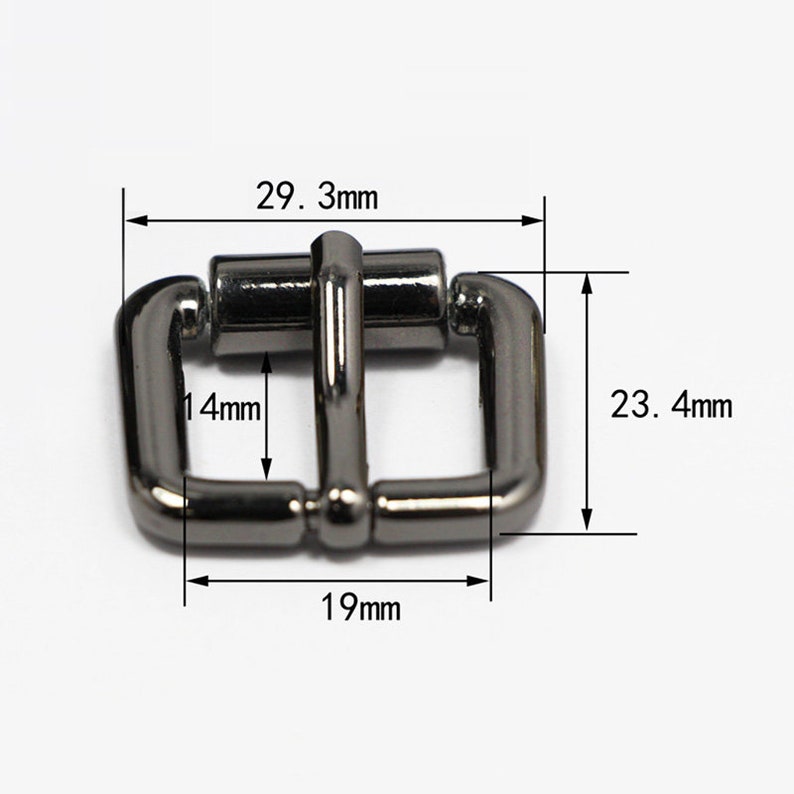 4pcs Gunmetal Belt Buckles 3/419mm Strap Buckle Pin - Etsy