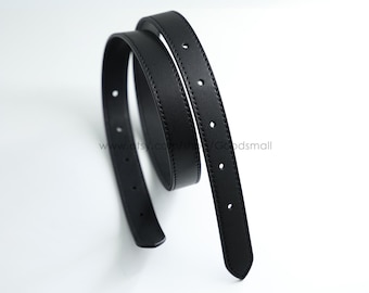 Black Leather replacement shoulder strap 2cm*85cm
