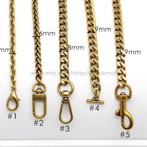 NEU Taschenkette Geldbörse Kette Damen Taschengurt