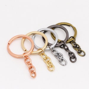 5 Keychain With Lobster Clasp,key Ring With Swivel Clasp,keychain  Hook,split Ring,key Holder,swivel Clip,key Ring Clasp,charms Keychain 