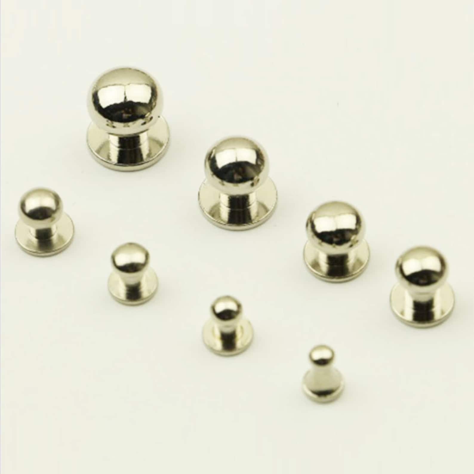 10set Screw Rivets Chicago Screw 4mm 5mm 6mm 7mm 8mm 9mm 10mm Etsy