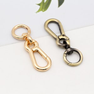 Large Swivel clasp Lobster Clasp Snap hooks Keychain Key ring chain finding