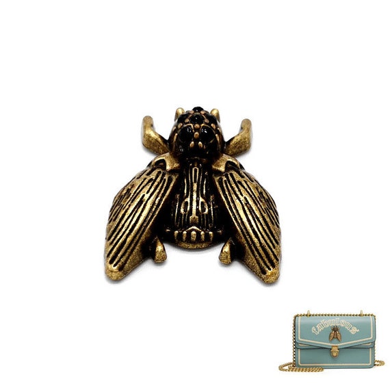 4pcs Gold purse feet bowknot shape bag feet handbag feet purse hardware