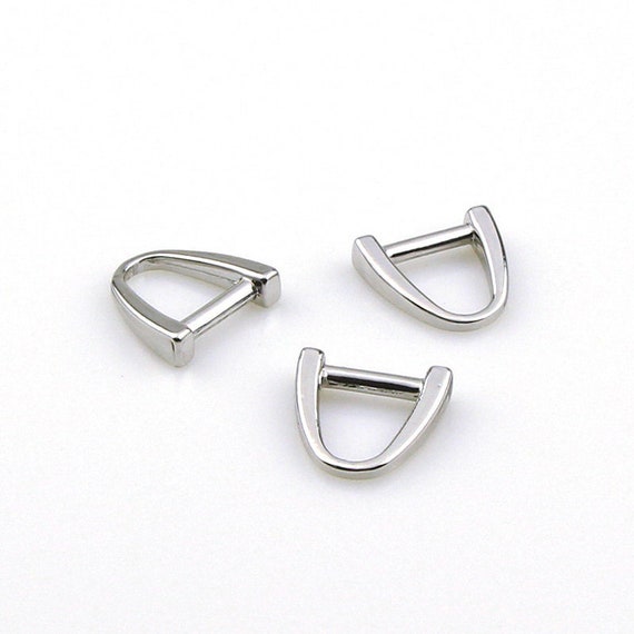 6pcs D ring buckle 38inch D ring strap d rings Purse rings connector