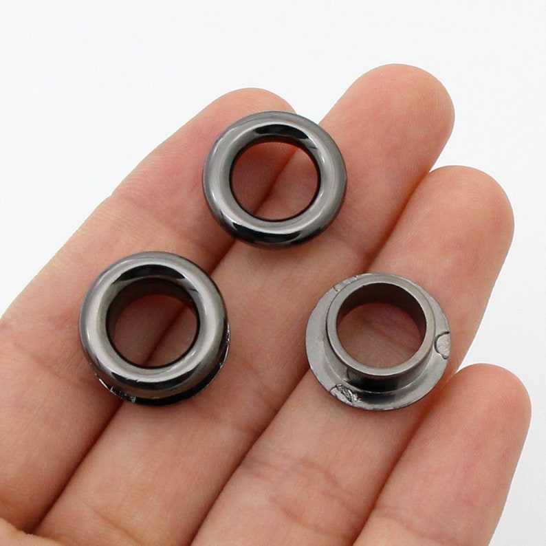 4set Gunmetal Eyelet 3/810mm Alloy Eyelet Grommet Etsy