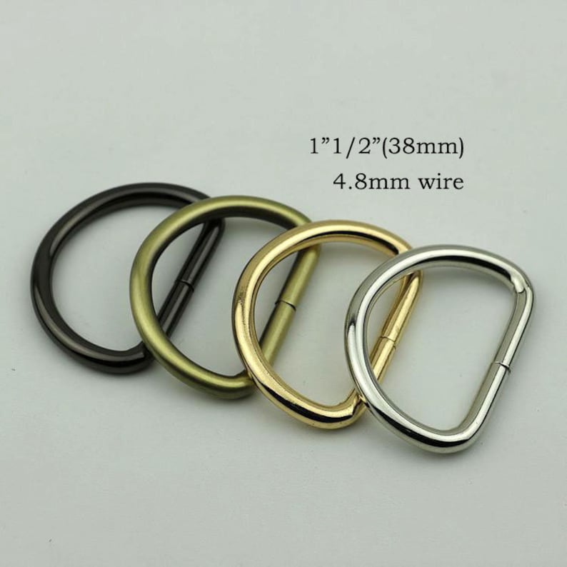 10pcs 11/238mm Metal D Ring Purse D Ring Purse Buckle Etsy