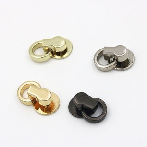 4pcs screw rivet Bag chain screw connector ring screw d ring screw buckle purse ring purse hardware