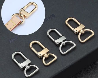 4pcs High quality Swivel snap hook 5/8"(16mm) 3/4"(19mm) Swivel hook swivel clasp Leather purse strap