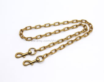 Geldbörse Kette 10 mm Antik gold Taschenkette Ersatz Taschengriff