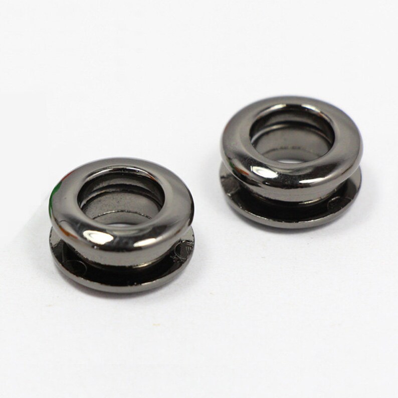 4set Gunmetal Eyelet 3/810mm Alloy Eyelet Grommet Etsy