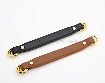 Leather handle with Metal O ring