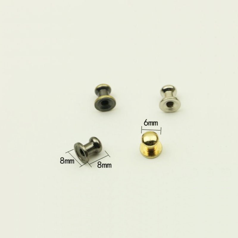 10set Screw Rivets Chicago Screw 4mm 5mm 6mm 7mm 8mm 9mm 10mm - Etsy