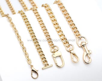 High quality Bag chain strap Gold Purse chain Women Shoulder bag strap