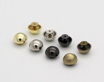 20set 15mm rivet Screw rivets screw studs Dome rivets Chicago screw in rivet purse feet screw back rivet studs spike