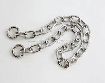 Purse chain Gold Bag chain strap 17mm Replacement bag handle Shoulder strap