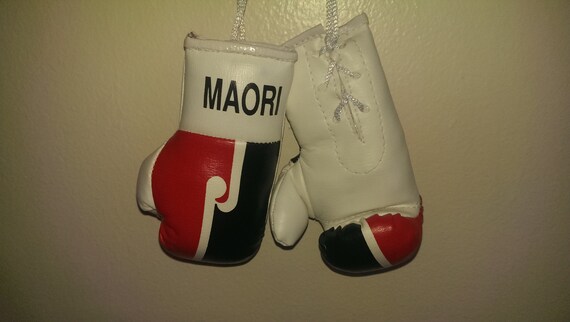 Keychain Mini boxing gloves key chain ring flag key ring cute senegal