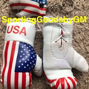 Mini Boxing Gloves Syria, Syria with Key Chain, Syria Key Chains Red with Key Chain BMW with White Key Chain & USA with Key Chain USA WITH KEYCHIAN