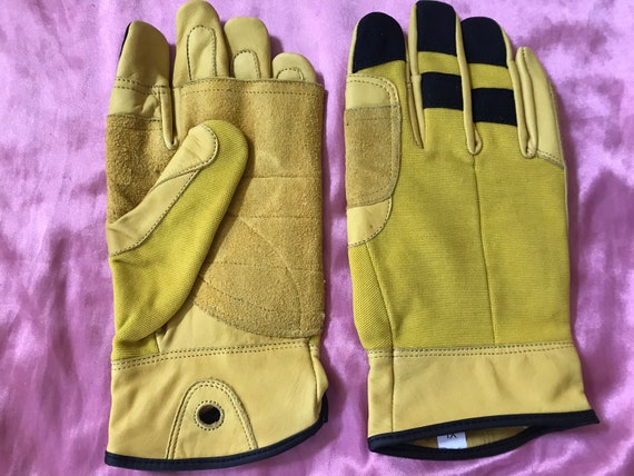 Buy Yellow and Black Fast Rope Gloves Tactical Fast Rope Gloves