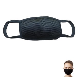 3 Pieces Protective 2 Layer Face Mask 1 Layer Cotton with 1 Layer Mesh Reusable Unisex Adult Facial Mouth Mask. Masks Pleated Face Masks