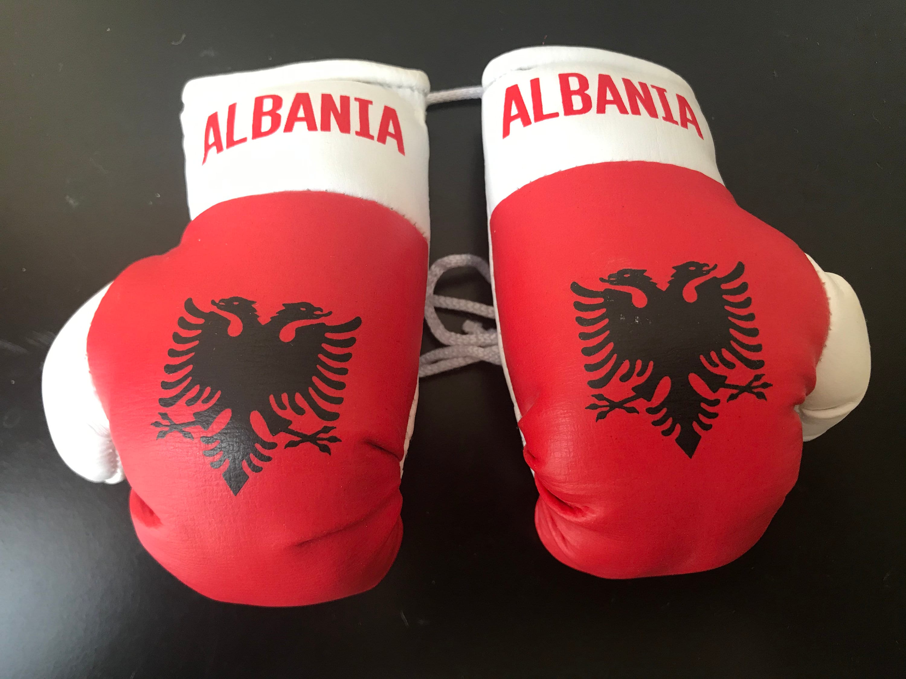 Armenische Mini-Boxhandschuhe für Auto, armenische Flagge und