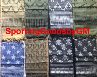 Shemagh, Keffiyeh, Shemagh Militar, Shemagh del Ejército, Bufanda de Cabeza Militar, Bufanda, Bufanda, Bufanda Arábense, Shemagh árabe, Bufanda del Desierto, Bufanda de Envoltura de Cabeza