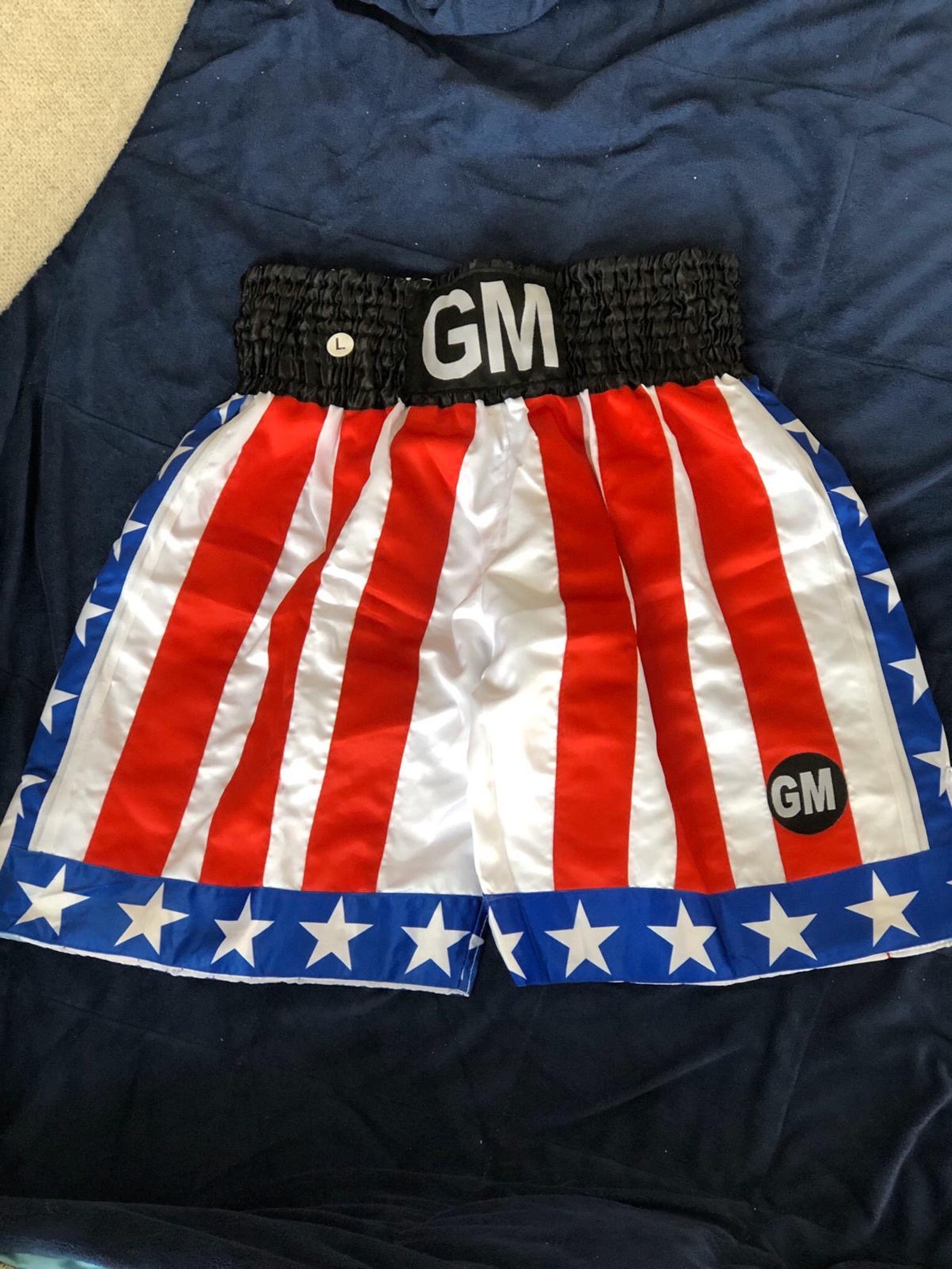USA Flag Boxing Shorts Professional Boxing Shorts USA Boxing Etsy