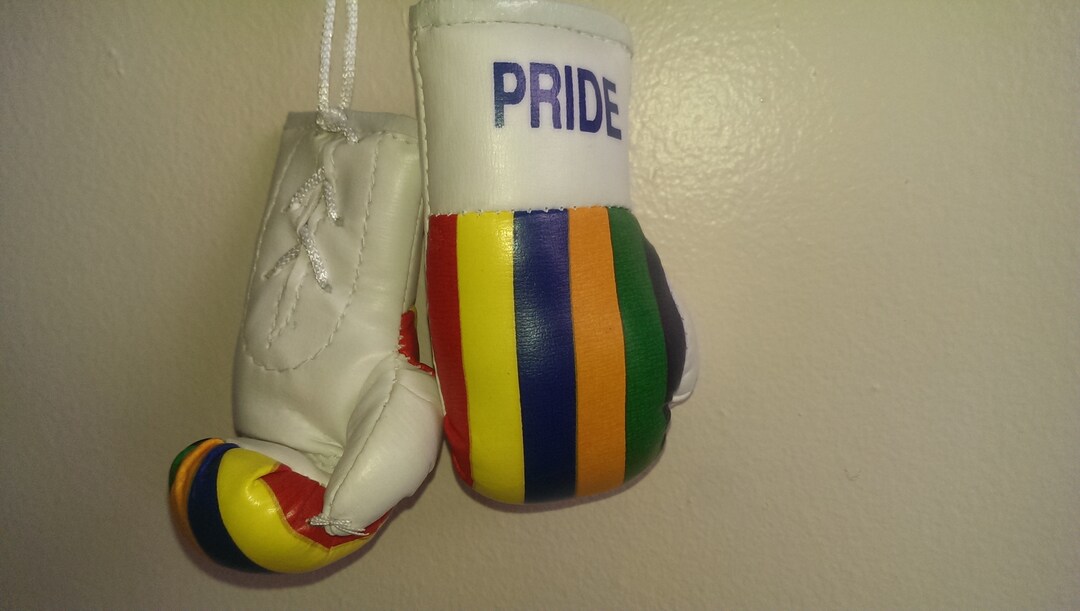 Pride Flag Mini Boxing Gloves Novelties Souvenir Show Etsy