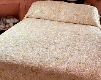 Bedspread/Throw Tempo Ecru 180cm x 260 cm