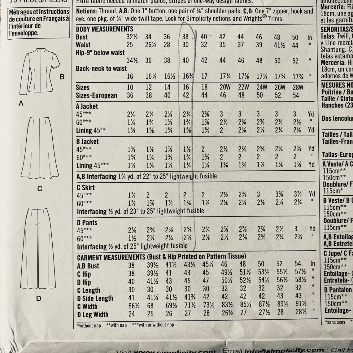 Simplicity Pattern 4089 Simplicity #4044 Retro '40's Sewing Pattern - Etsy
