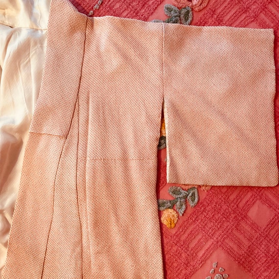 Vintage Pink Kimono - image 4