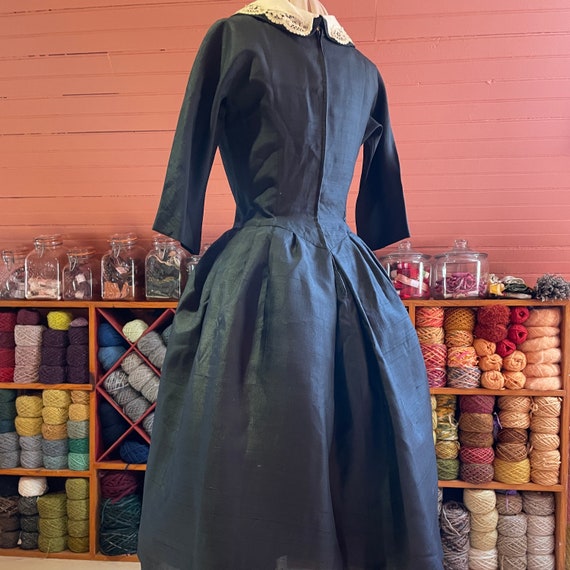Suzy Perette Black Silk Dress - image 4