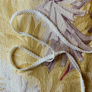 46&quot; of 3/8&quot; Cream Braided Trim and 7.75yds of 1/4&quot; Tan Braided Trim