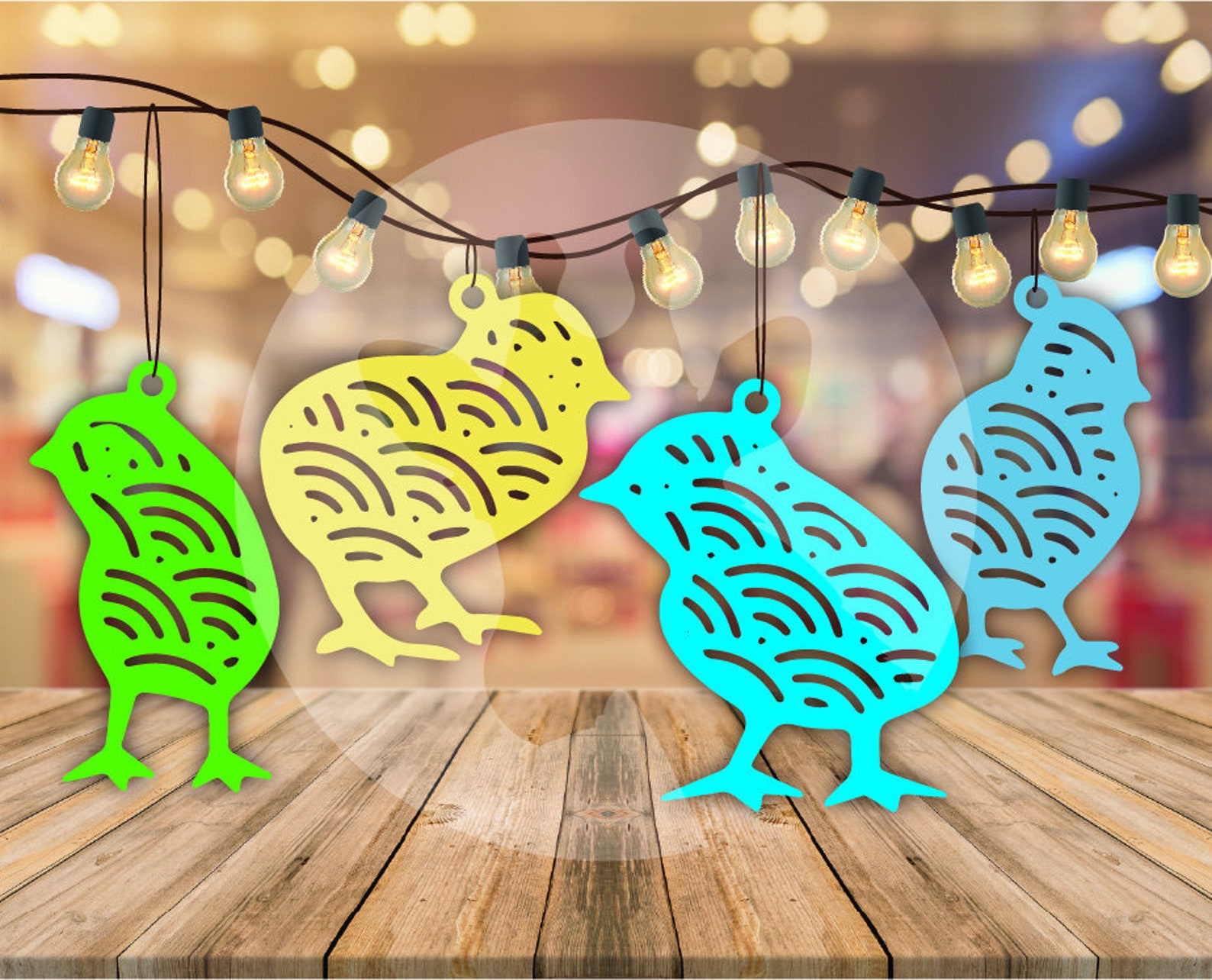 Download Easter Chicks SVG Easter hanging Ornaments SVG Easter ...