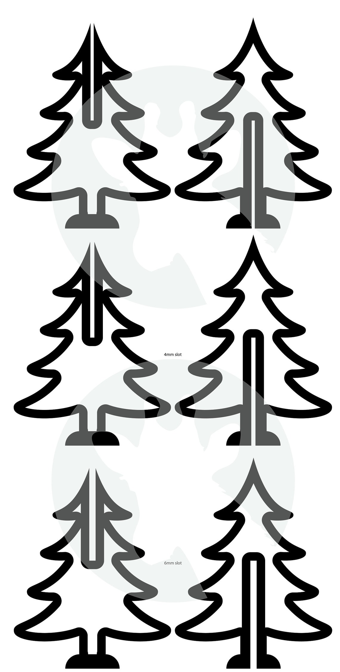 Christmas Tree Router Template Christmas Tree Router Template