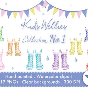 Download Wellington Boots Personalized Family Print Png Files For Etsy PSD Mockup Templates