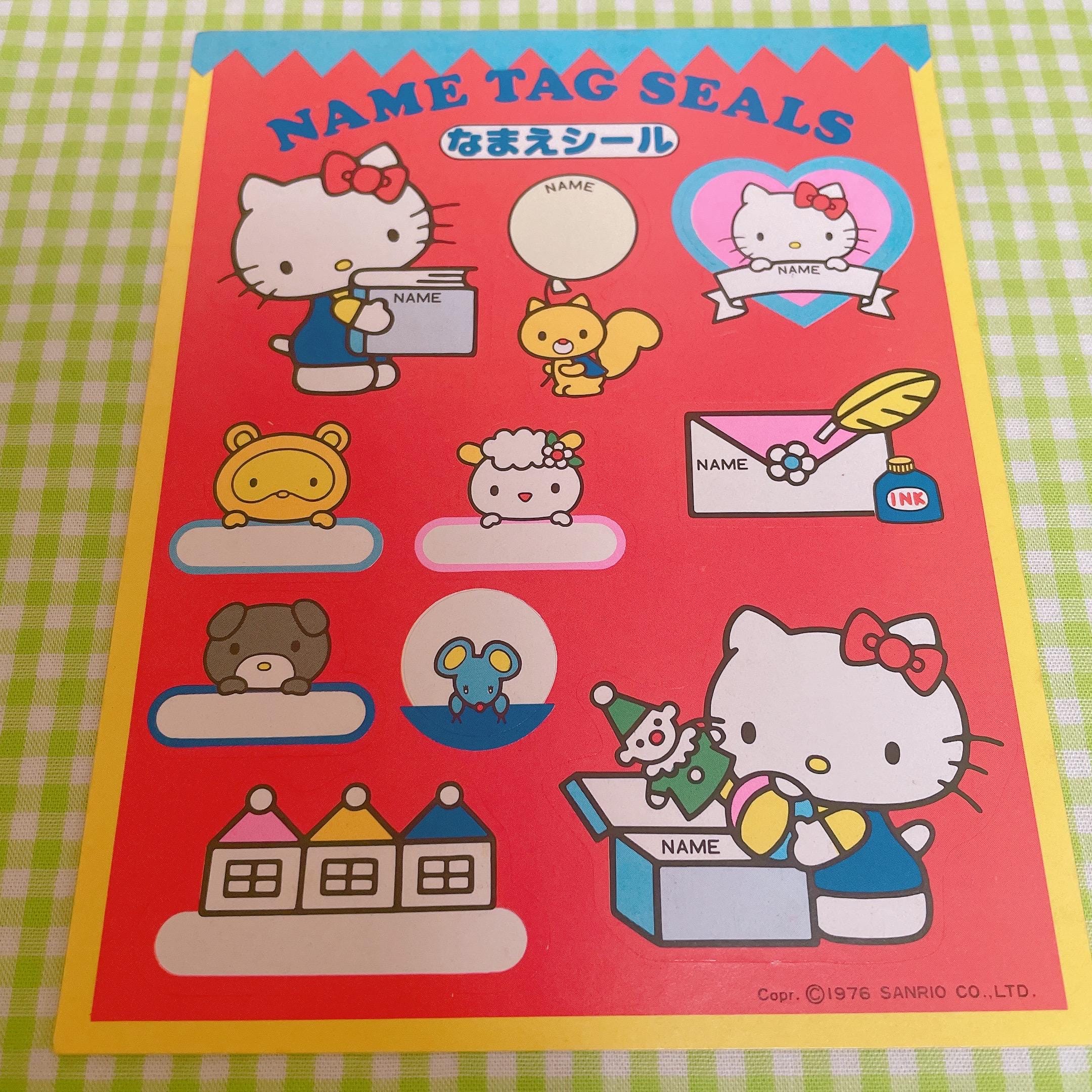 ヴィンテージ C1976 サンリオキャラクター ハローキティ ステッカー