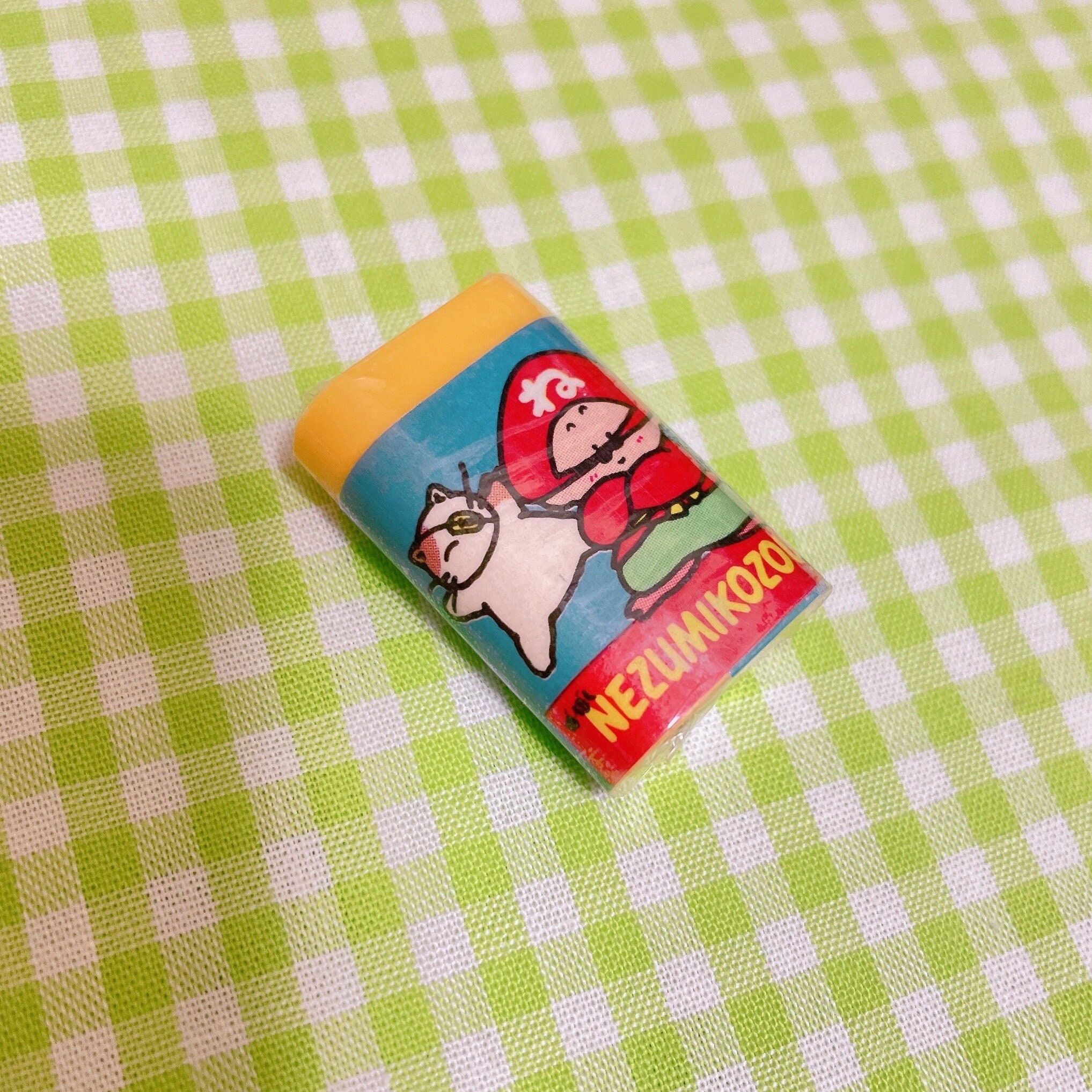 ヴィンテージ '80s サンリオキャラクター ねずみ小僧 ミニ消しゴム