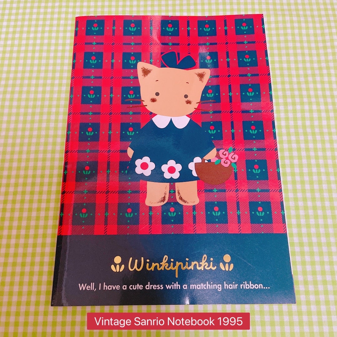 SANRIO【1990年】winkipinkiエプロン☆品【ヴィンテージ】 【公式通販】