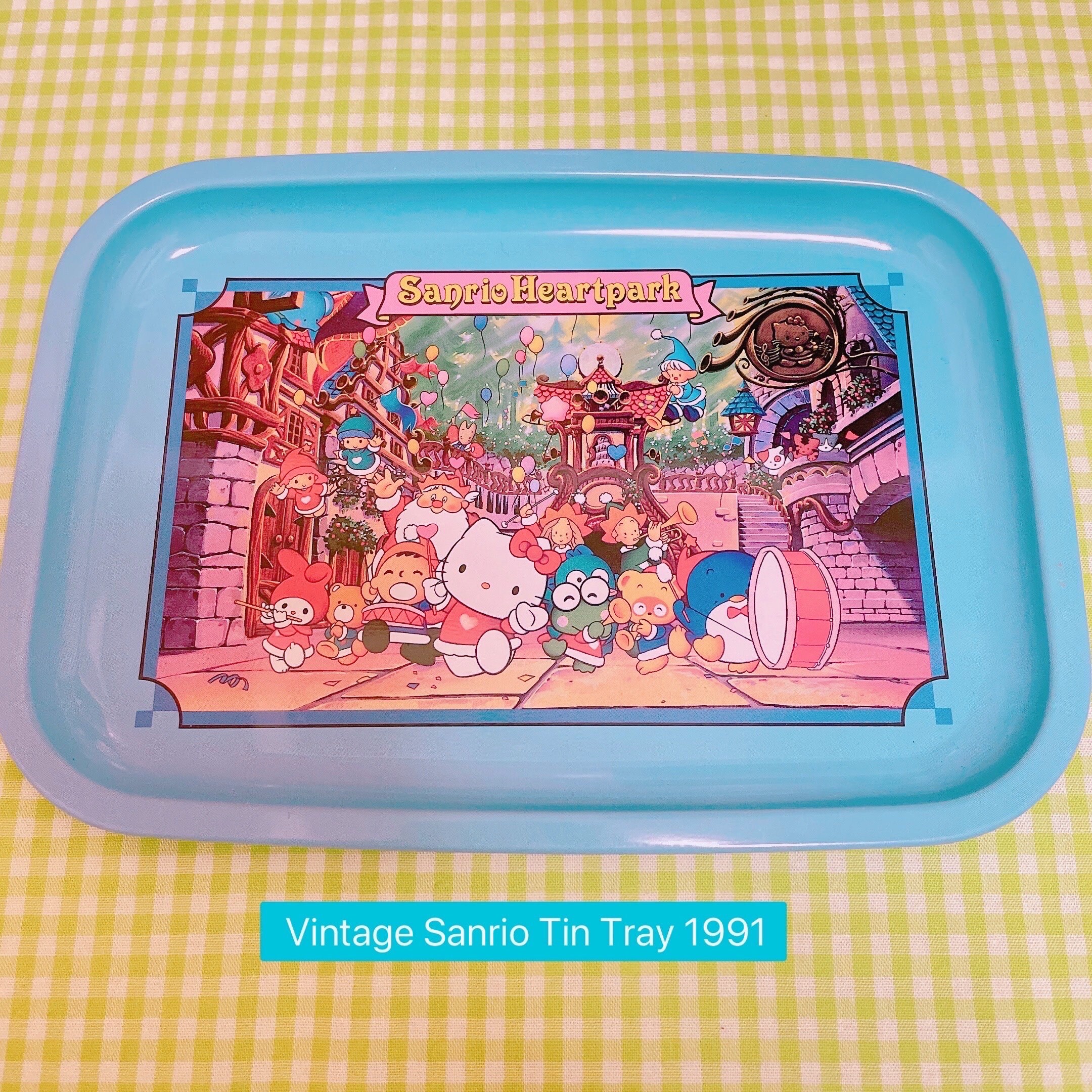 Vintage '90s Sanrio Characters Small Tin Tray - Etsy